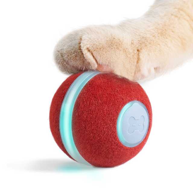 pelota automatica para gatos Cheerble
